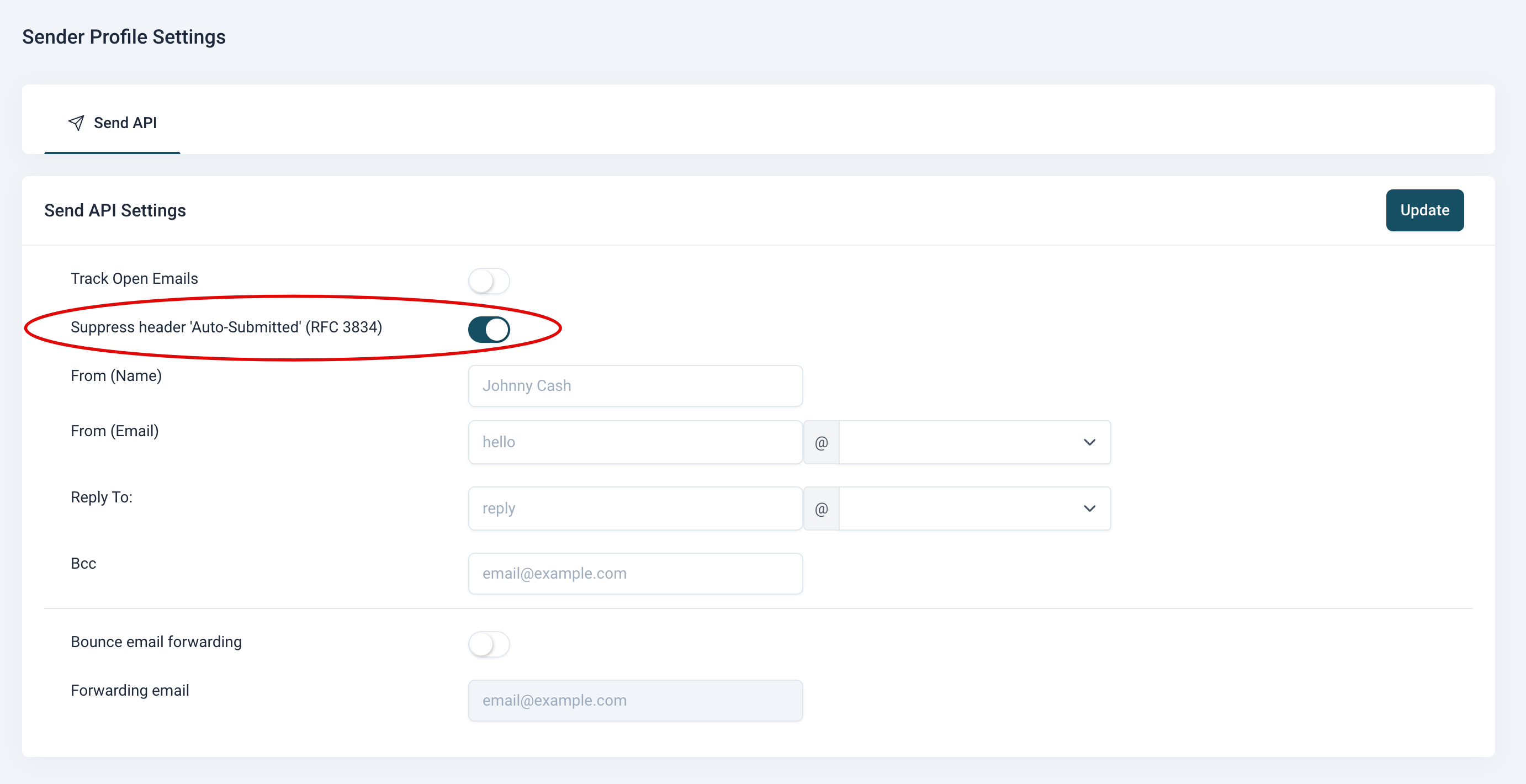 RFC toggle